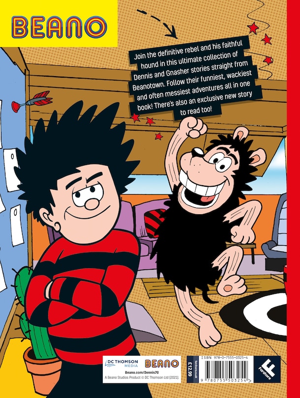 Couverture arri&egrave;re_Beano Ultimate Dennis & Gnasher Comic Collection