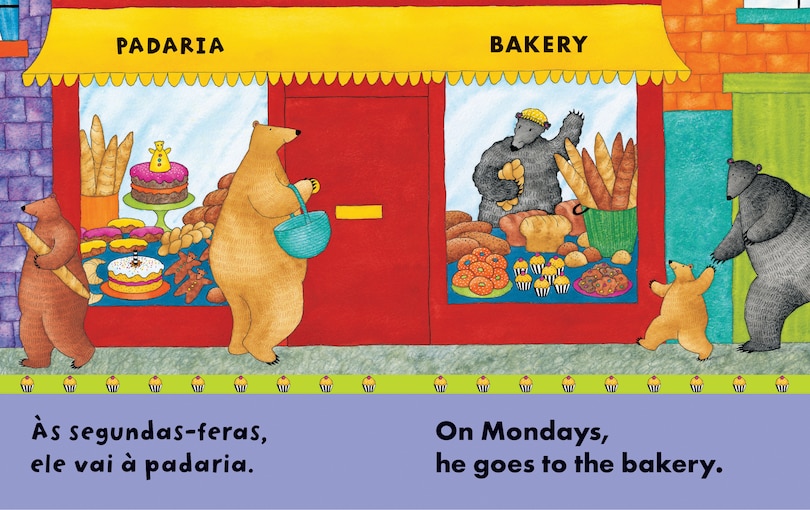 Aper&ccedil;u du contenu 4_Bear About Town (Bilingual Portuguese & English)