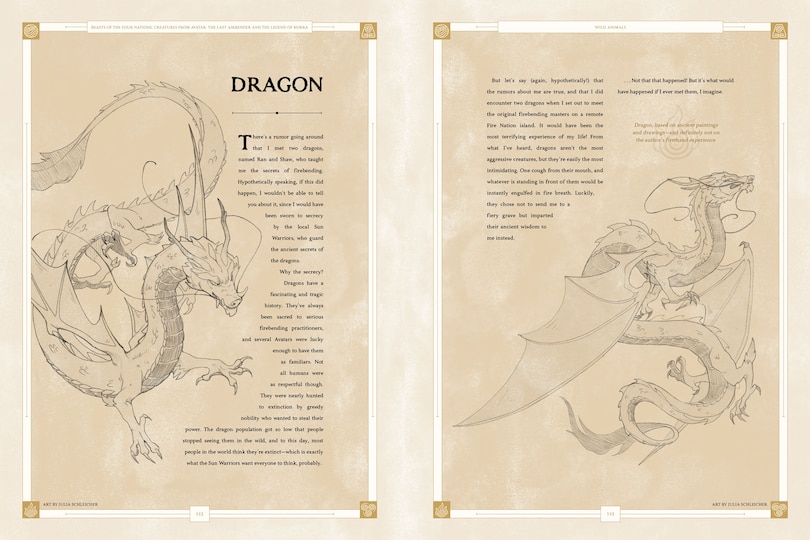 Sample content_Beasts of the Four Nations: Creatures from Avatar: The Last Airbender and The Legend of Korra