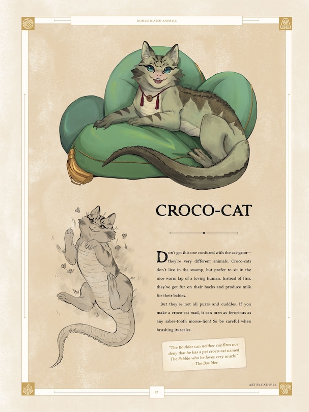 Sample content 4_Beasts of the Four Nations: Creatures from Avatar: The Last Airbender and The Legend of Korra