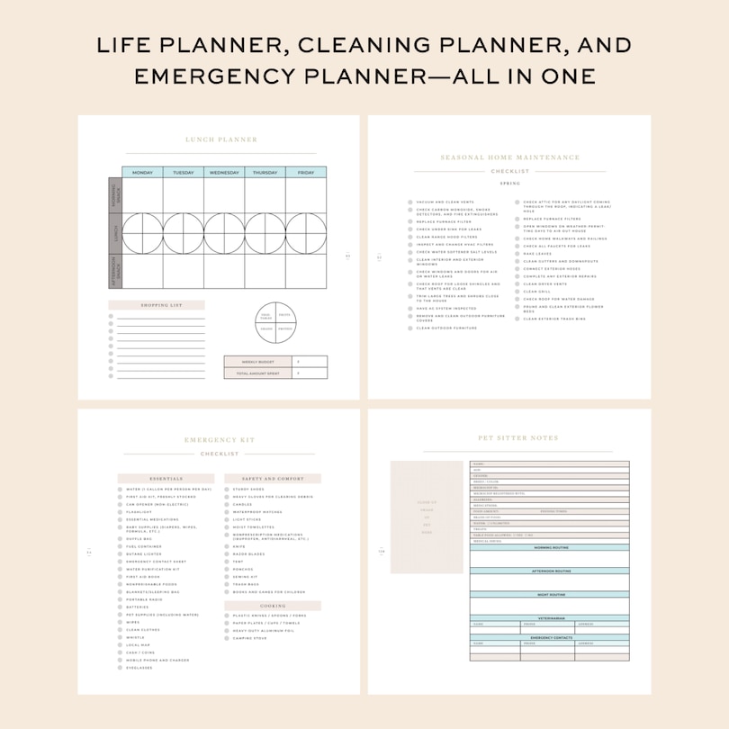 Aperçu du contenu 2_Beautifully Organized Home Planner