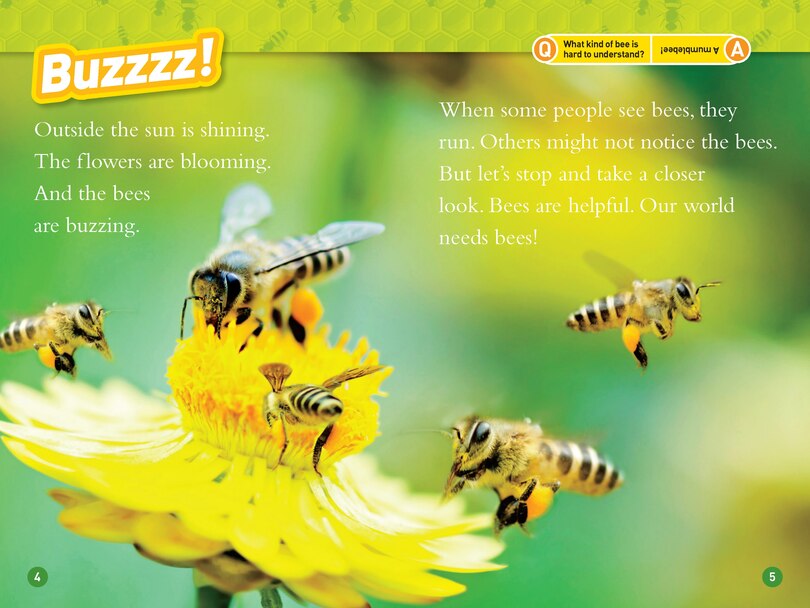 Aperçu du contenu_Bees (National Geographic Kids Readers, Level 2)