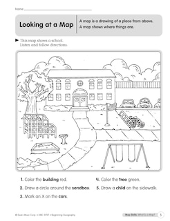 Sample content 4_Beginning Geography, Kindergarten - Grade 2 Teacher Resource