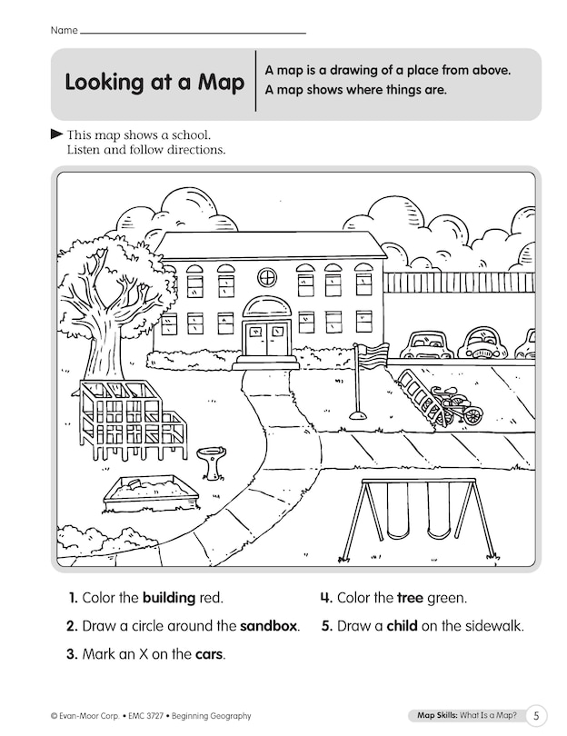 Sample content 4_Beginning Geography, Kindergarten - Grade 2 Teacher Resource
