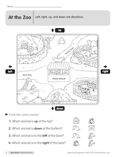 Sample content 5_Beginning Geography, Kindergarten - Grade 2 Teacher Resource