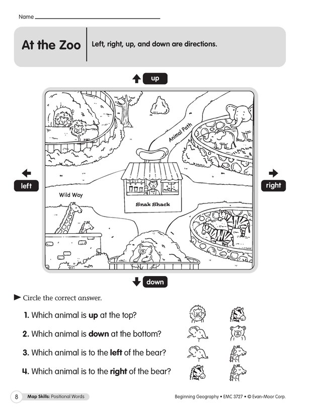 Sample content 5_Beginning Geography, Kindergarten - Grade 2 Teacher Resource