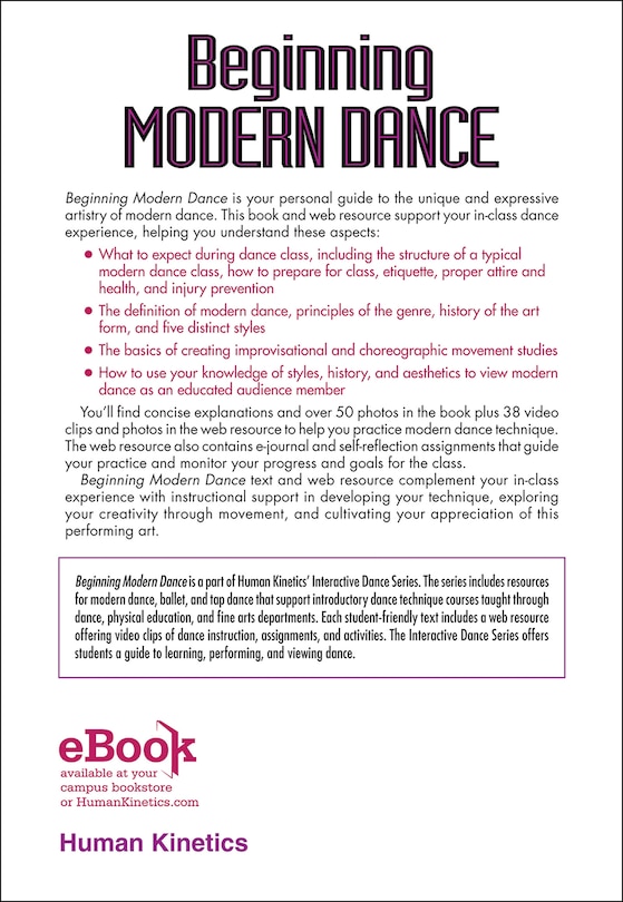 Couverture arri&egrave;re_Beginning Modern Dance