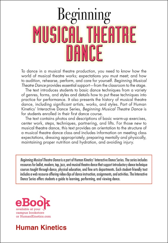 Couverture arri&egrave;re_Beginning Musical Theatre Dance