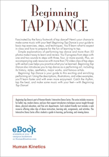 Couverture arri&egrave;re_Beginning Tap Dance