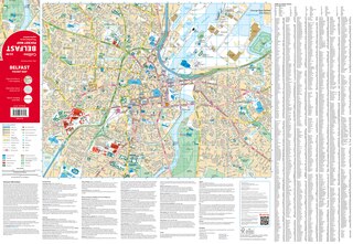 Aperçu du contenu_Belfast Pocket Map: The perfect way to explore Belfast