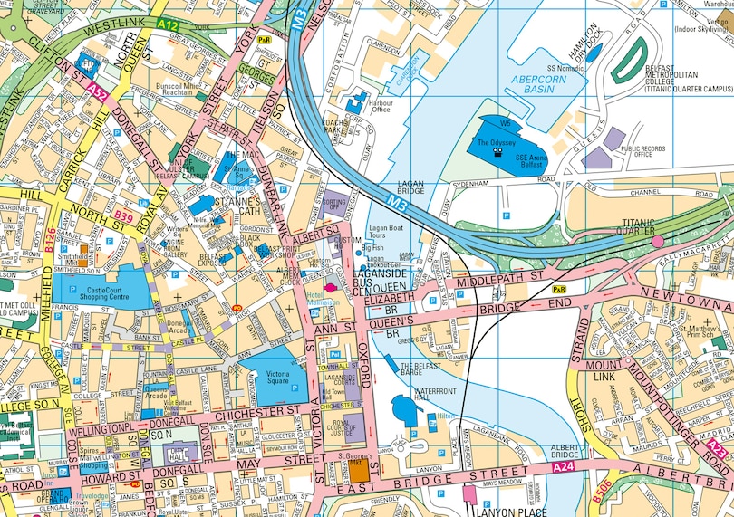 Aperçu du contenu 2_Belfast Pocket Map: The perfect way to explore Belfast
