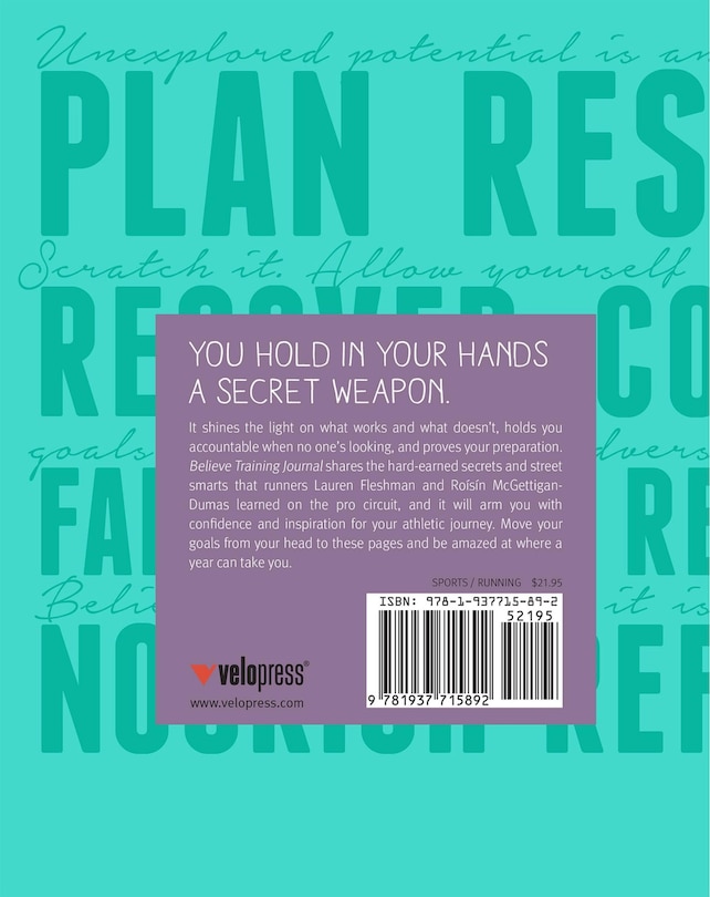 Back cover_Believe Journal