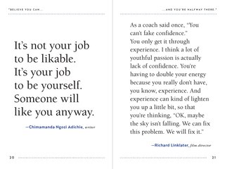 Sample content_Believe You Can and You're Halfway There