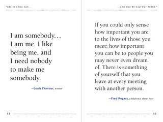Sample content 2_Believe You Can and You're Halfway There