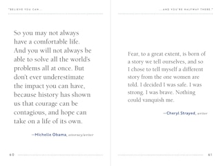 Sample content 3_Believe You Can and You're Halfway There