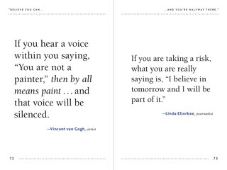 Sample content 4_Believe You Can and You're Halfway There