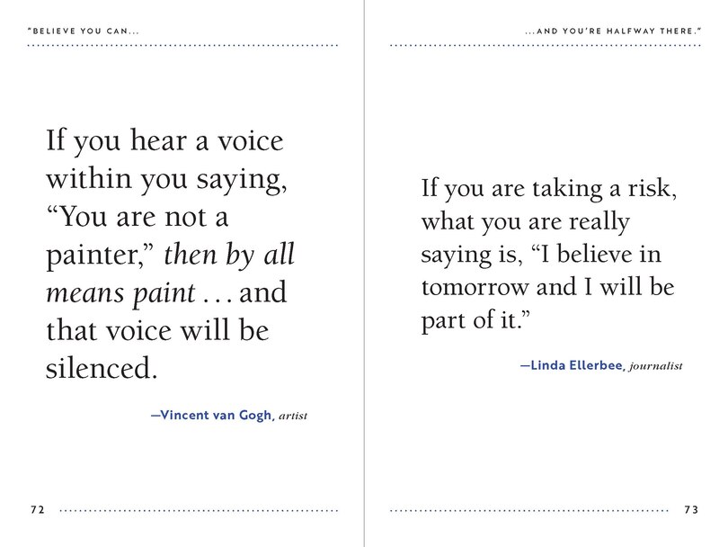 Sample content 4_Believe You Can and You're Halfway There