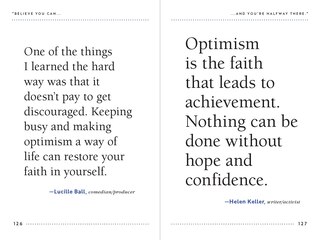 Sample content 5_Believe You Can and You're Halfway There