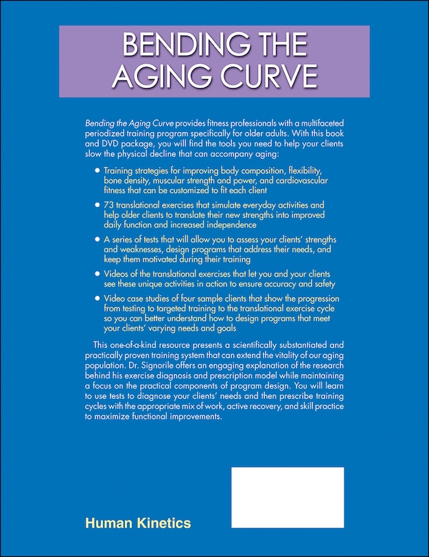 Back cover_Bending The Aging Curve