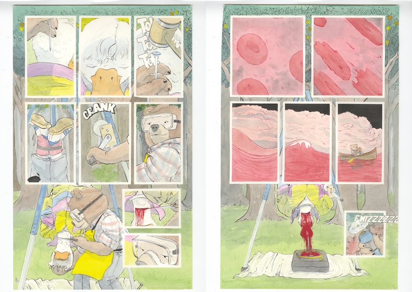 Sample content_Beneath the Trees Where Nobody Sees Artist's Edition