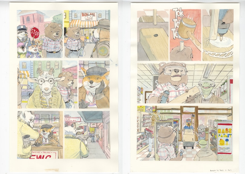 Sample content 5_Beneath the Trees Where Nobody Sees Artist's Edition