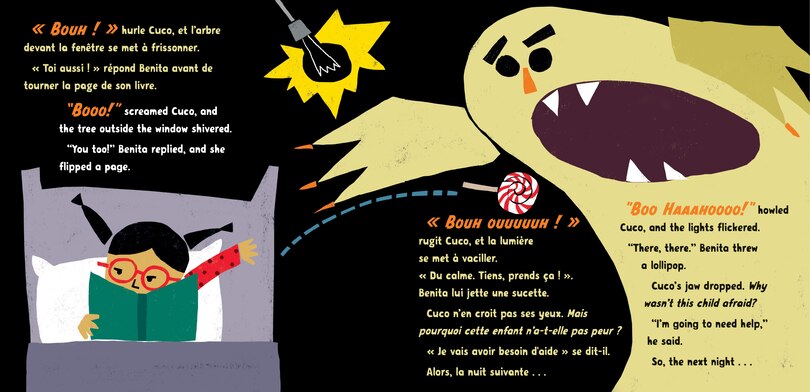 Sample content_Benita and the Night Creatures (Bilingual French & English)