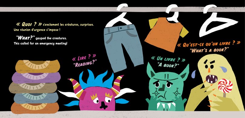 Sample content 2_Benita and the Night Creatures (Bilingual French & English)