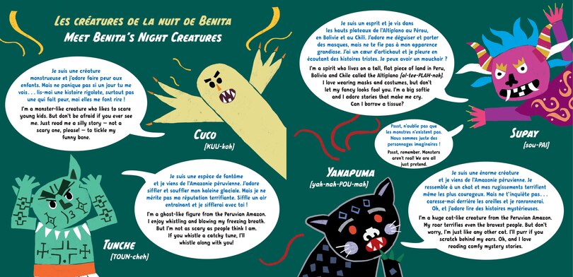 Sample content 4_Benita and the Night Creatures (Bilingual French & English)