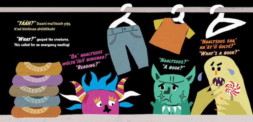 Aperçu du contenu 3_Benita and the Night Creatures (Bilingual Navajo & English)