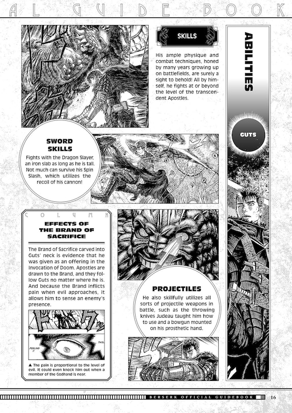 Sample content_Berserk Official Guidebook