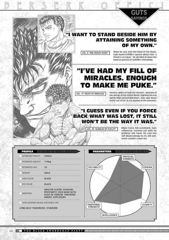 Sample content 4_Berserk Official Guidebook