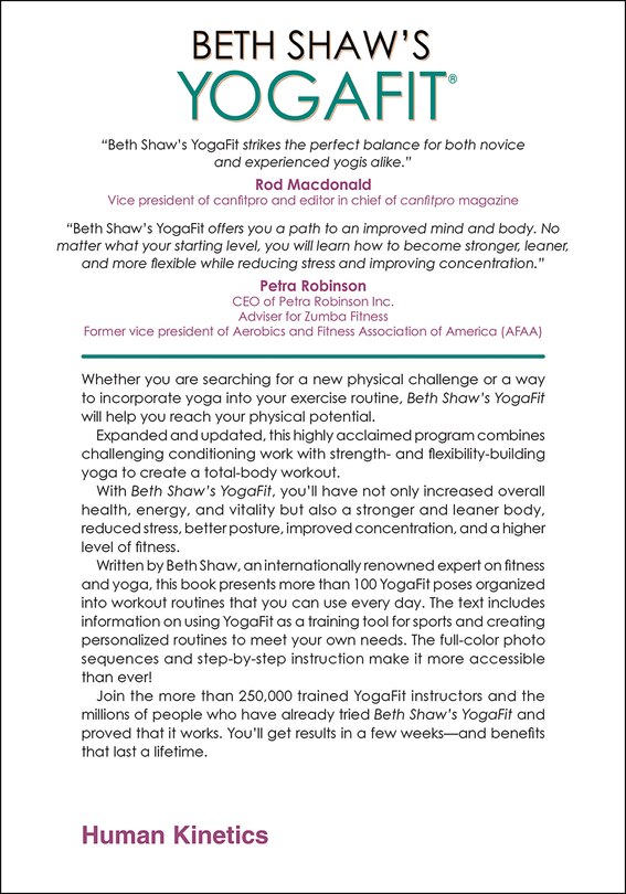 Back cover_Beth Shaw's Yogafit
