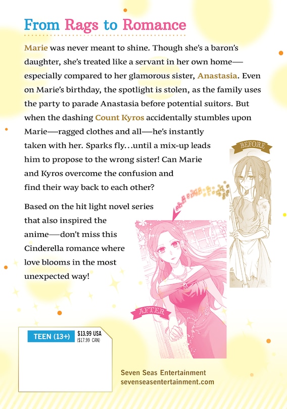 Back cover_Betrothed to My Sister's Ex (Manga) Vol. 1