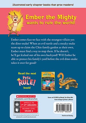 Back cover_Beware of the Dino-Snake: A Branches Book (Pets Rule! #8)