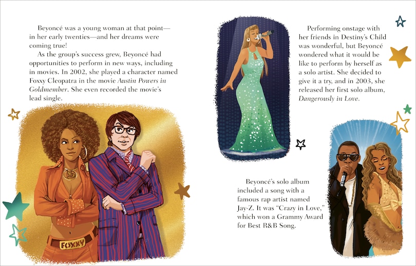 Sample content_Beyonce: A Little Golden Book Biography