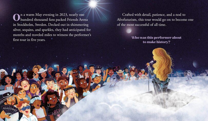 Sample content_Beyoncé: A Who Was? Illustrated Biography