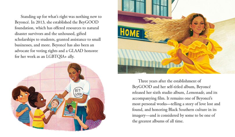 Sample content 4_Beyoncé: A Who Was? Illustrated Biography