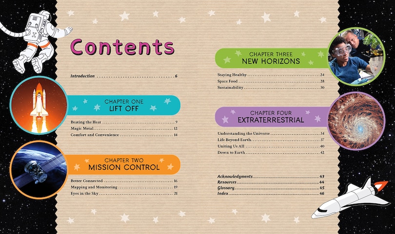 Table of contents_Beyond Earth