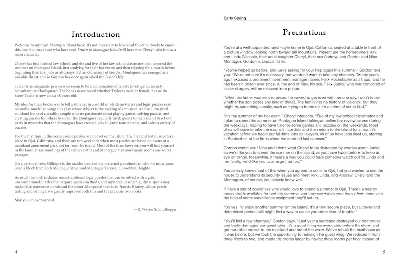 Sample content 2_Beyond Montague Island: Even More Mysteries And Logic Puzzles