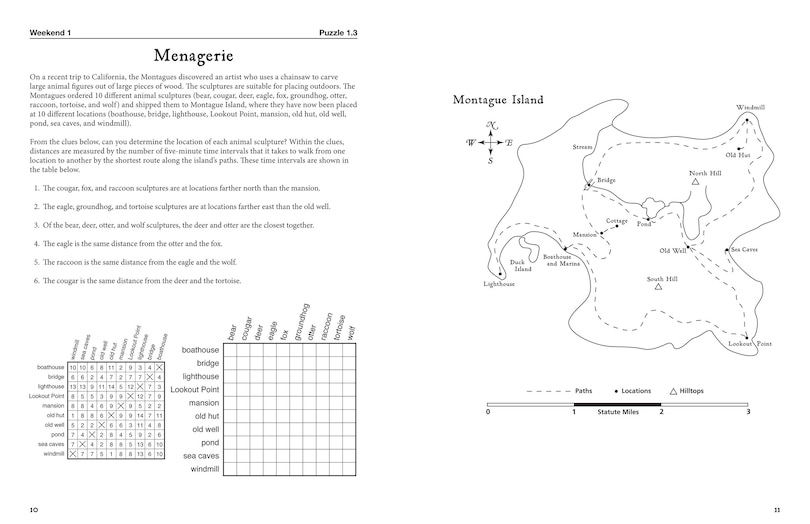 Sample content 3_Beyond Montague Island: Even More Mysteries And Logic Puzzles