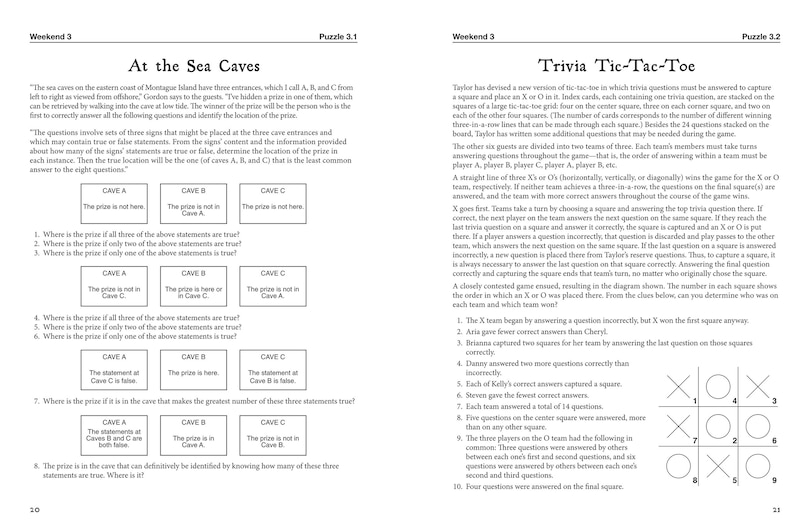 Sample content 4_Beyond Montague Island: Even More Mysteries And Logic Puzzles