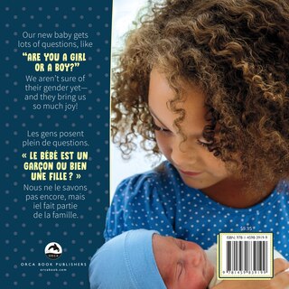 Back cover_It&rsquo;s a They! / Bienvenue &agrave; notre adelphe!