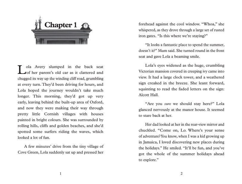 Sample content_Big Cat Read On – The Thirteenth Chime of Alcott Hall