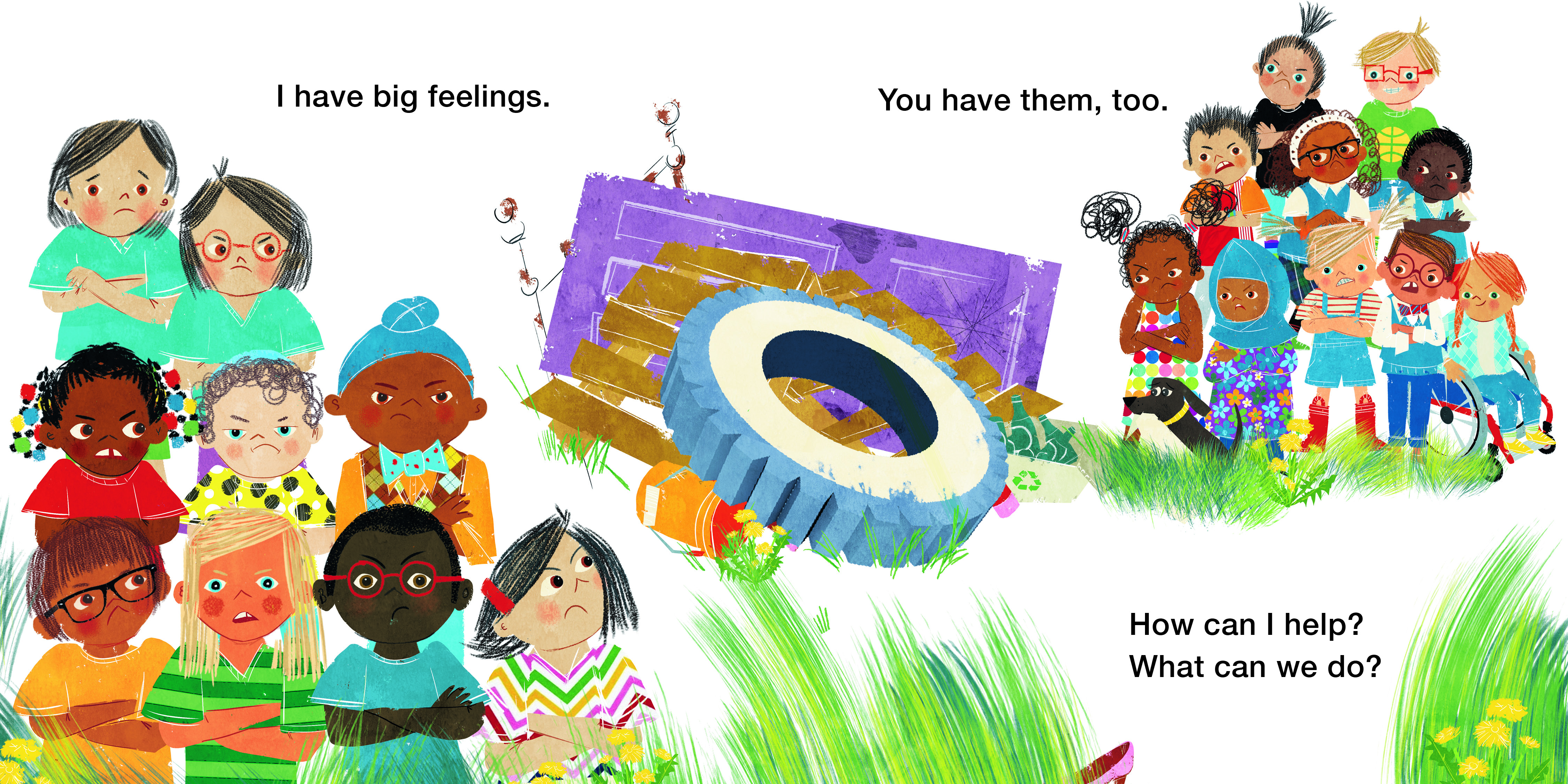 Aperçu du contenu_Big Feelings (An All Are Welcome Board Book)