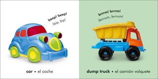 Sample content_Bilingual Baby Touch and Feel Things That Go / Los transportes