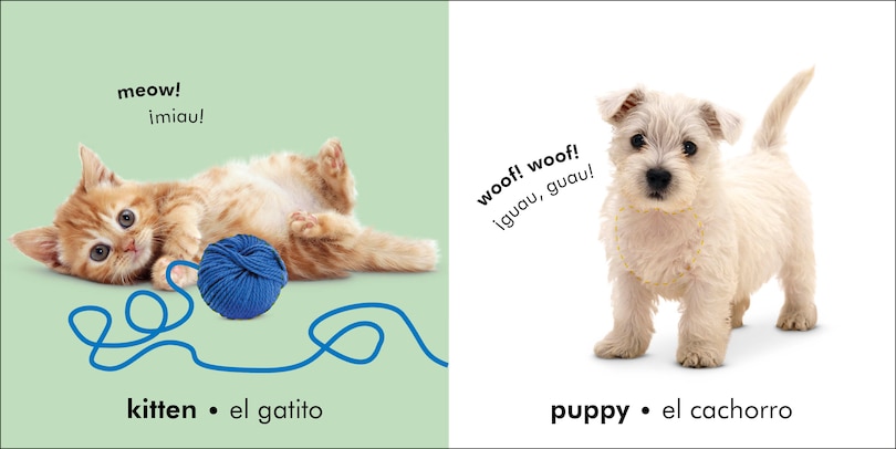 Sample content 5_Bilingual Baby Touch and Feel: Animals - Los animales