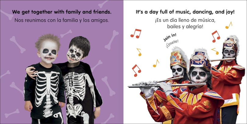 Sample content 5_Bilingual Baby's First Day of the Dead - Día de muertos