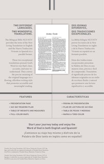 Couverture arri&egrave;re_Bilingual Bible / Biblia biling&uuml;e NLT/NTV (LeatherLike, Pink Rose)