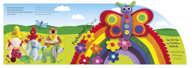 Aper&ccedil;u du contenu_Bilingual Pop-Up Peekaboo! Colors / Los colores