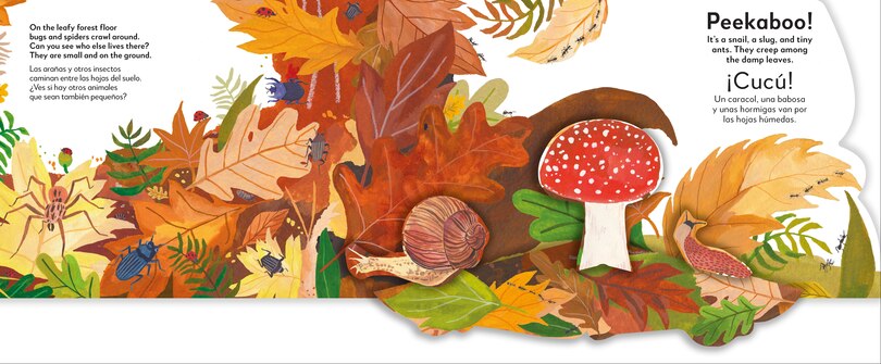 Aper&ccedil;u du contenu_Bilingual Pop-Up Peekaboo! Forest - El bosque